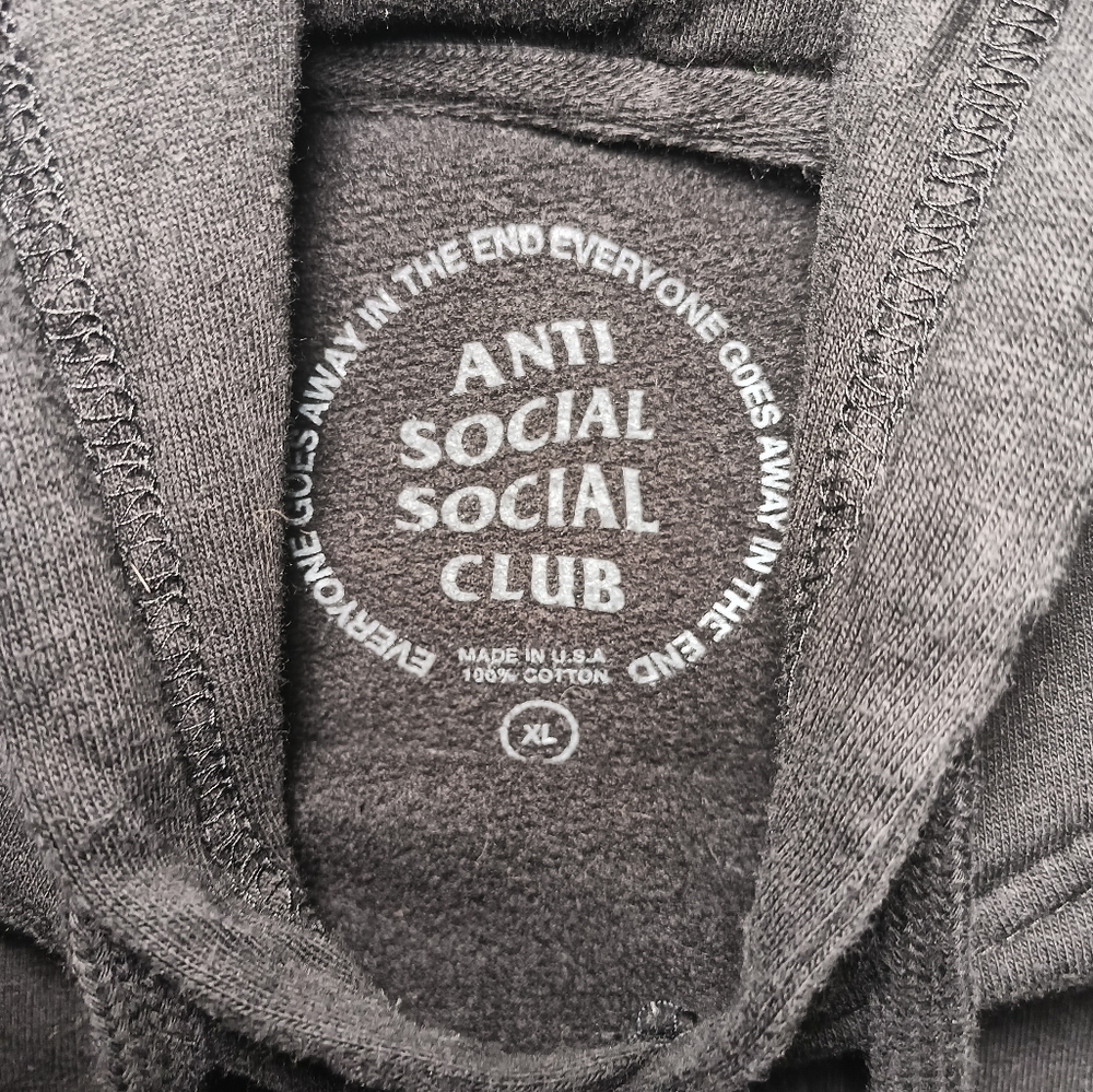Anti Social Social Club Mind Games Hoodie View 6
